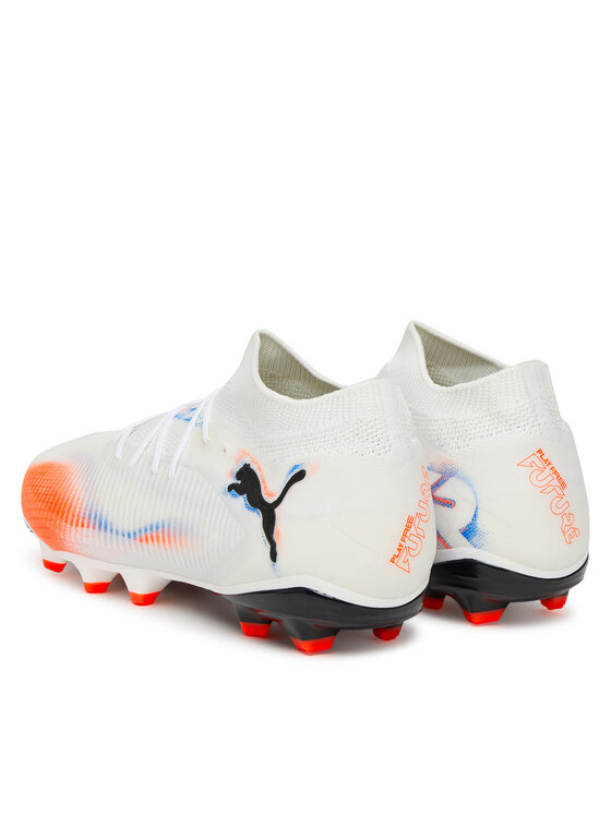 Puma Puma Čevlji za nagomet Future 8 Pro Fg/Ag 108588 01 Bela