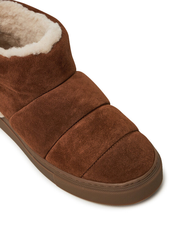 Inuikii Inuikii Škornji za sneg Shearling Slipin 75202-010 Rjava