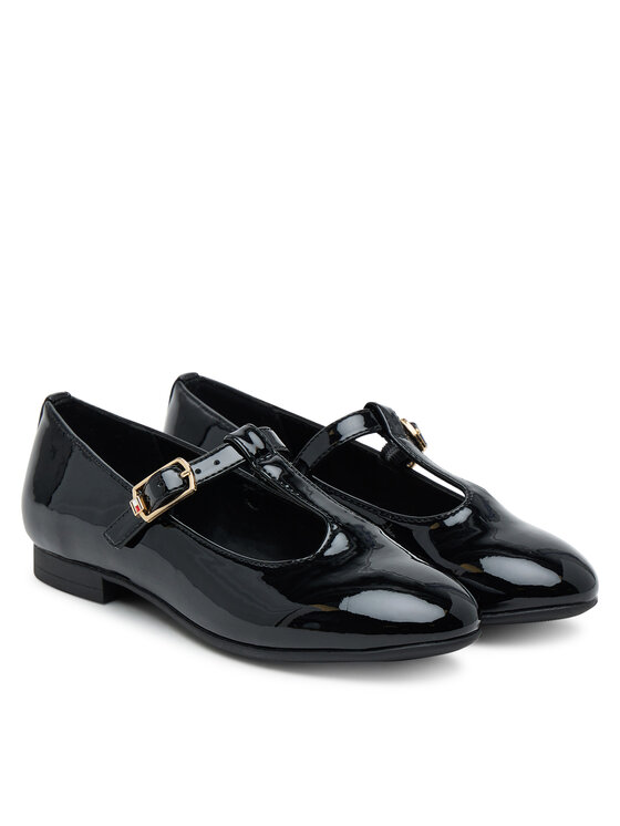 Tommy Hilfiger Tommy Hilfiger Κλειστά παπούτσια Ballerina T3A3-34000-0774 S Μαύρο