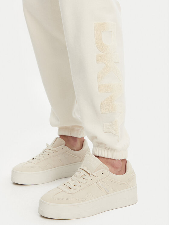 DKNY Sport DKNY Sport Jogginghose DP5P3585 Beige Regular Fit