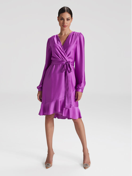 Swing Swing Coctailkleid 5AG06500 Violett Regular Fit
