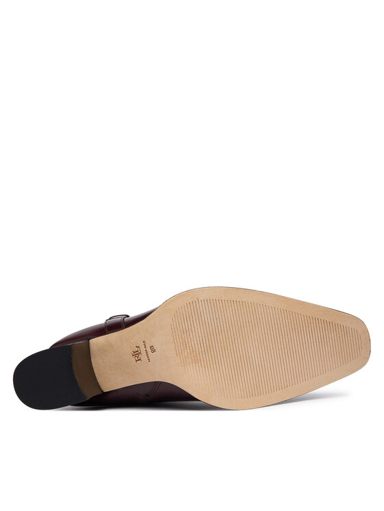 LAUREN RALPH LAUREN LAUREN RALPH LAUREN Kozaki Rlyn Bk T Hl Bo Tal 802P12879003 Brązowy ciemny