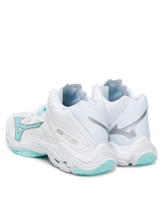 Mizuno Mizuno Batai uždaroms aikštelėms Wave Lightning Z8 Mid V1GC2405 Balta
