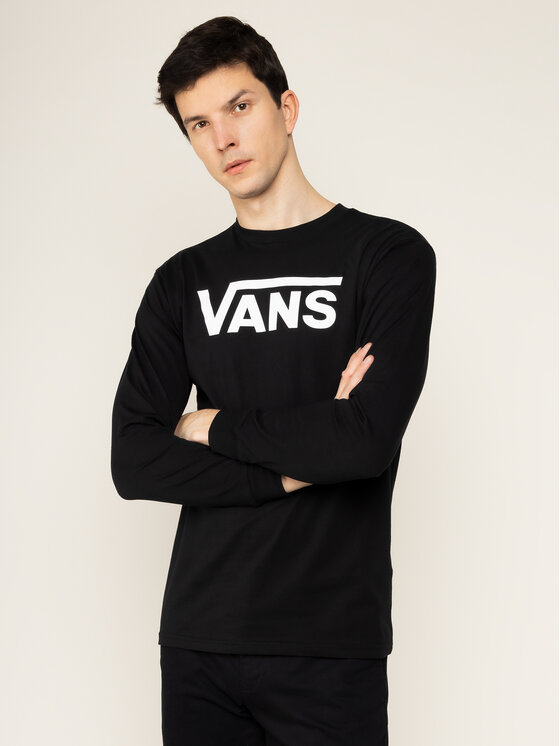 Vans Longsleeve krekls Classic VN000K6HY281 Melns Classic Fit