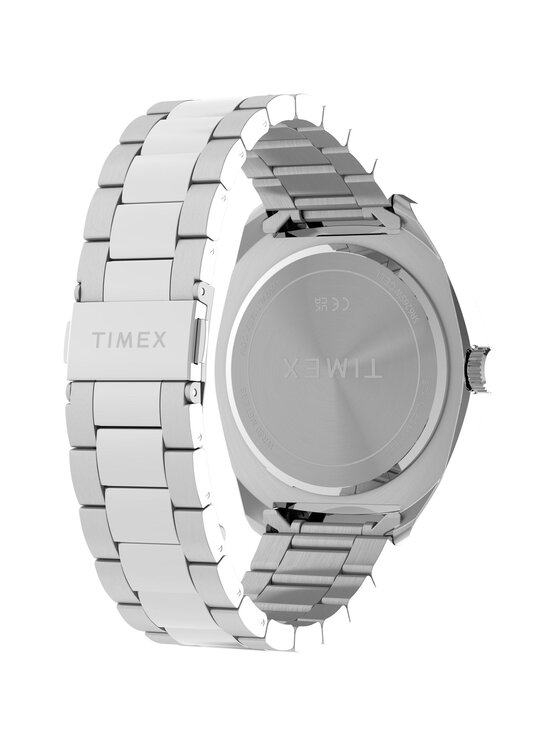 Timex Timex Zegarek TW2Y89000 Srebrny