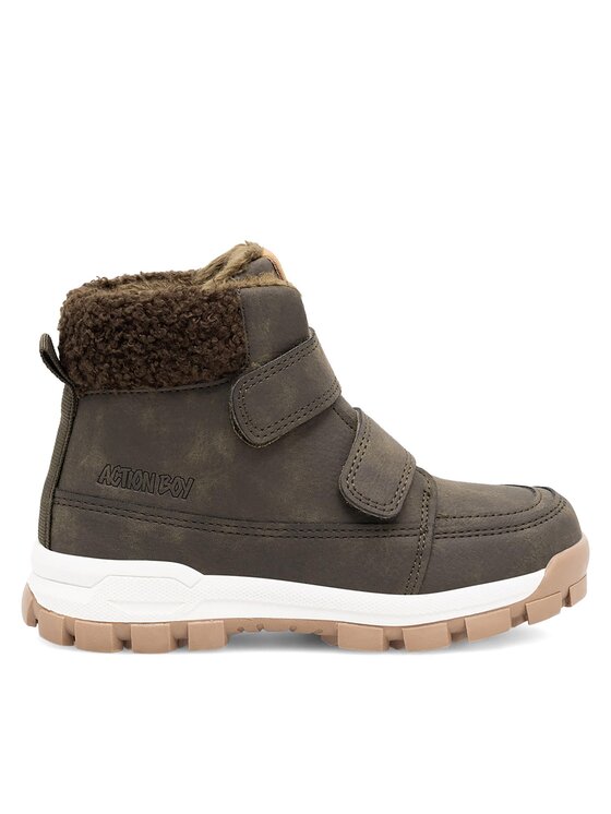 Action Boy Action Boy Schnürschuhe AVO-TM9090-003(III)CH Khakifarben