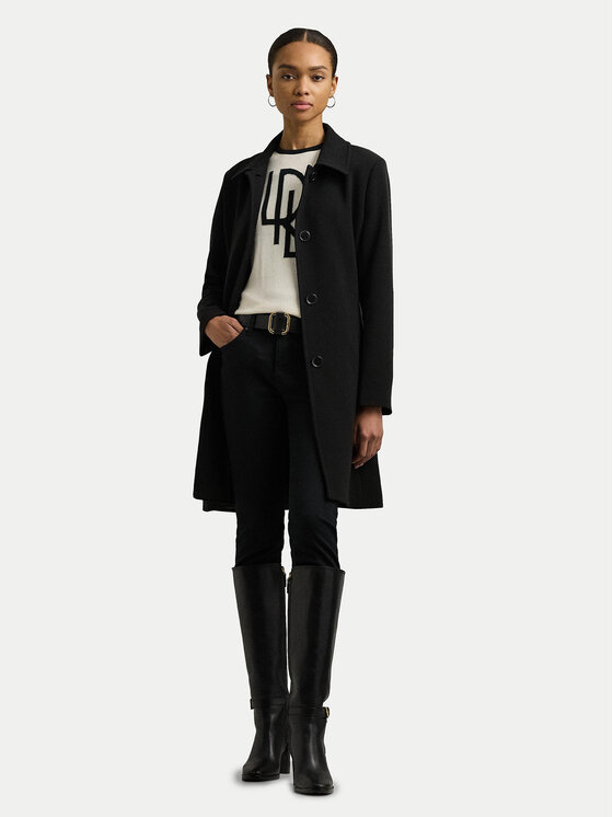 LAUREN RALPH LAUREN Lauren Ralph Lauren Átmeneti kabát 297951273001 Fekete Straight Fit