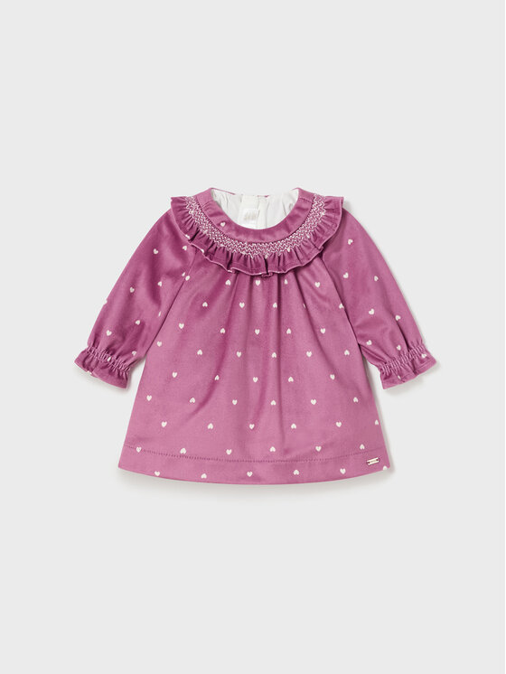Mayoral Mayoral Rochie de zi 2.840 Violet Regular Fit