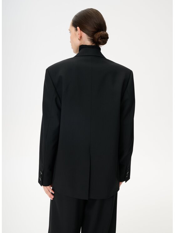 LEBRAND LEBRAND Marynarka Inez Czarny Regular Fit