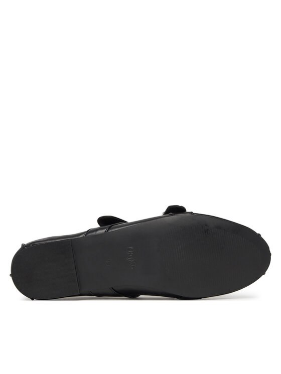 Buffalo Buffalo Ballerinas Daphne Mary Buckle 1620029 Schwarz