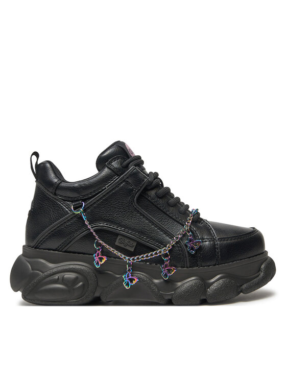 Buffalo Sneakersy Cld Corin Chain Butterfly 1636209 Čierna