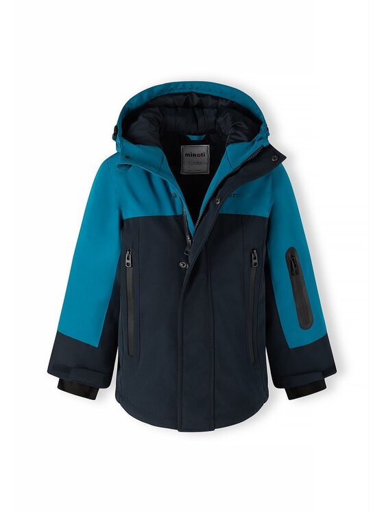minoti minoti Kurtka zimowa 33COAT264B Turkusowy Parka Fit