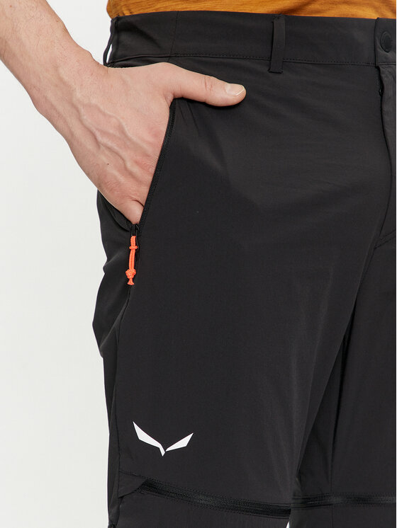 Salewa Salewa Spodnie outdoor Puez 28874 Czarny Regular Fit