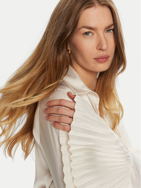 Imperial Imperial Marškiniai CMF3IDGP Smėlio Relaxed Fit