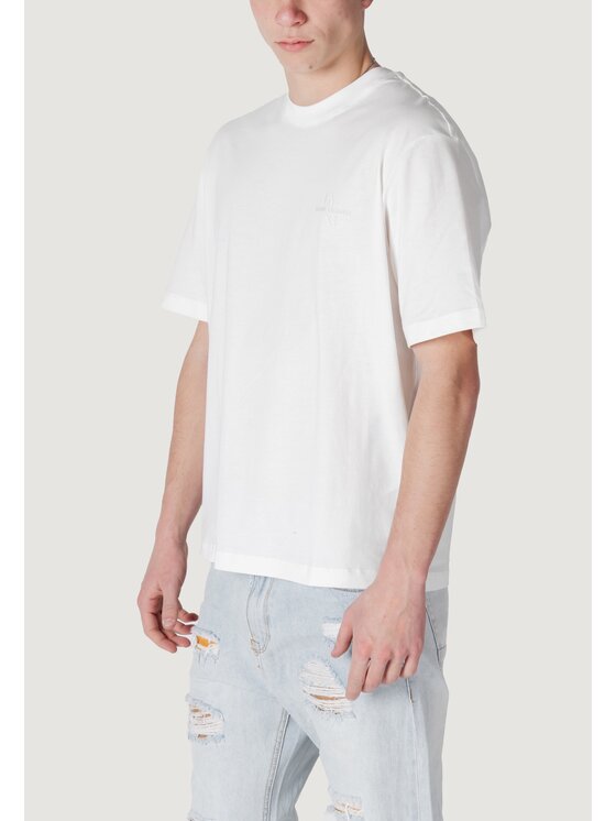 Armani Exchange Armani Exchange T-Shirt XM000763 AF12308 Biały Casual Fit