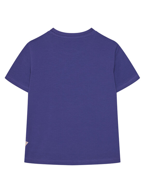 Guess Guess T-Shirt L6GI27 J1314 Μωβ Regular Fit