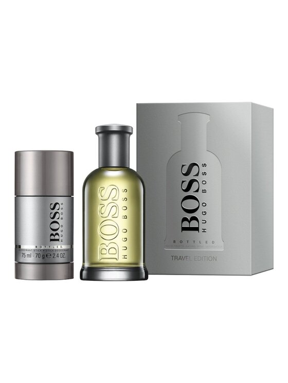 Zestaw zapachowy HUGO BOSS, Hugo Boss Bottled zestaw woda toaletowa spray 100ml + dezodorant sztyft 75ml