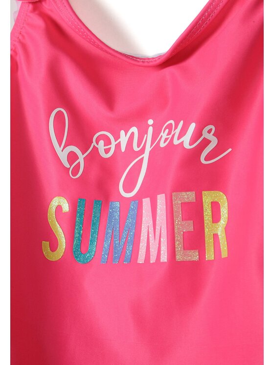 minoti minoti Strój kąpielowy 22swim51 Różowy