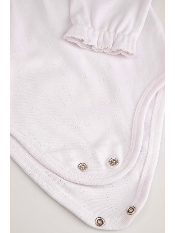 Coccodrillo Coccodrillo Body dziecięce ZC4112101CGN-001 Biały Regular Fit