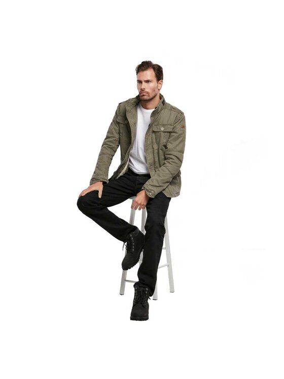 Brandit Brandit Kurtka outdoor 9390.1.5XL Zielony Regular Fit