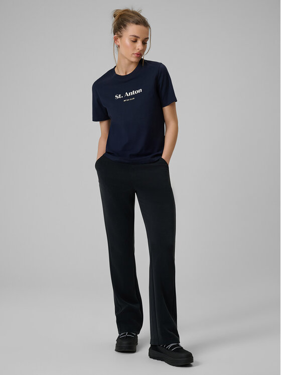 4F 4F T-Shirt SUMMIT BLISS Granatowy Loose Fit
