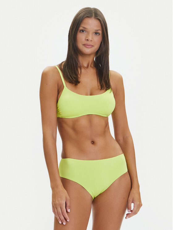 United Colors Of Benetton United Colors Of Benetton Góra od bikini 3P5H5R1MQ Żółty