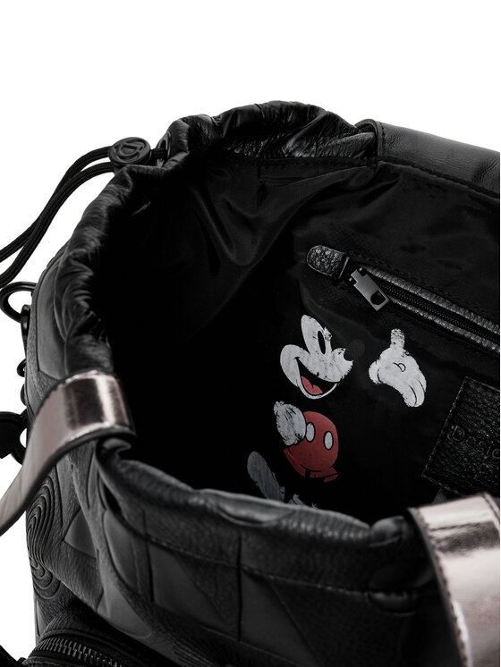 Desigual Desigual Ruksak All Mickey Krapina 24WAKP01 Crna