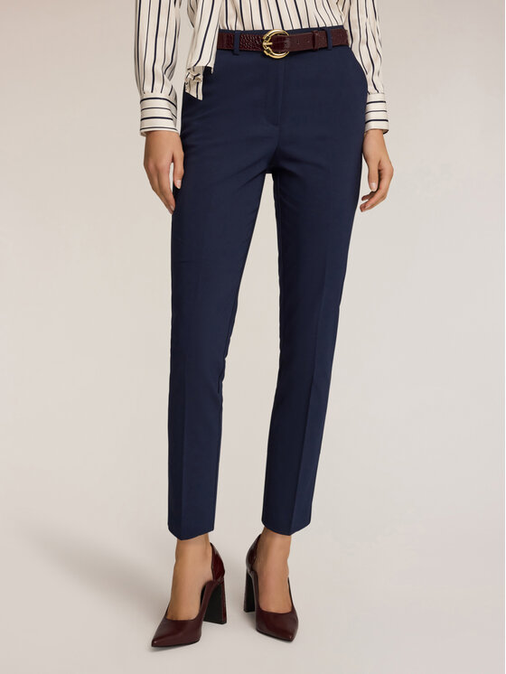 Motivi Motivi Pantaloni di tessuto P069Q004098N034 Blu Regular Fit