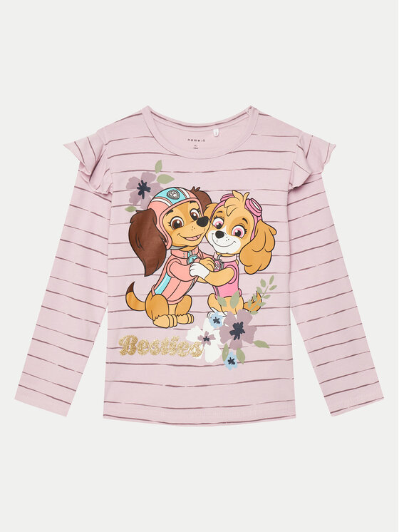 NAME IT NAME IT Bluză Julia PAW PATROL 13238285 Roz Regular Fit