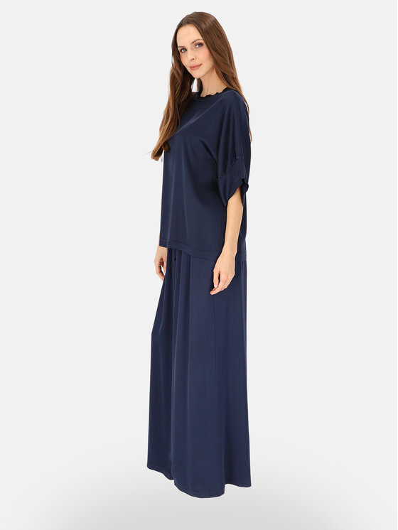L’AF L’AF Bluzka Sheron Granatowy Loose Fit