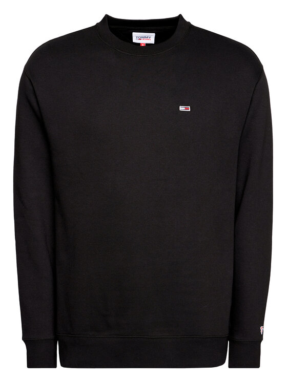 Tommy Jeans Felpa Classics DM0DM08724 Nero Regular Fit • Modivo.it