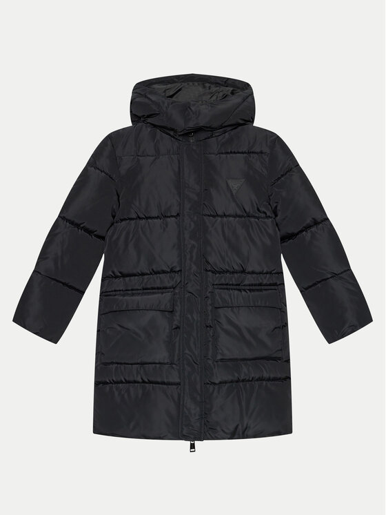 Guess Vatovaná bunda L4BL02 WB240 Čierna Regular Fit