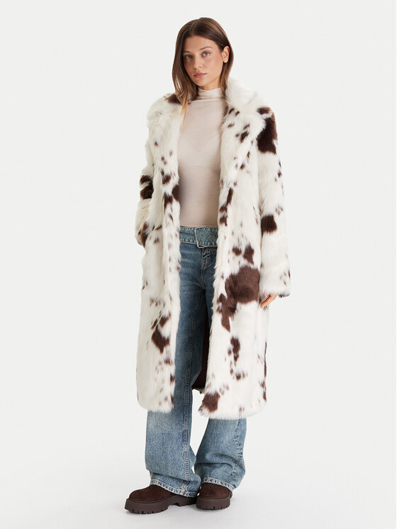 Vero Moda Vero Moda Γούνα Crystal 10343568 Μπεζ Loose Fit