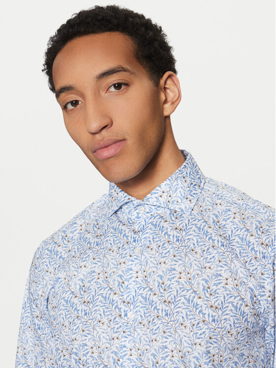 JOOP! JOOP! Πουκάμισο 17 JSH-233Pares2 30044930 Μπλε Slim Fit