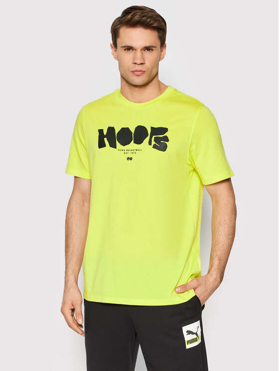Puma T shirt All Toumament 532132 Giallo Regular Fit Modivo