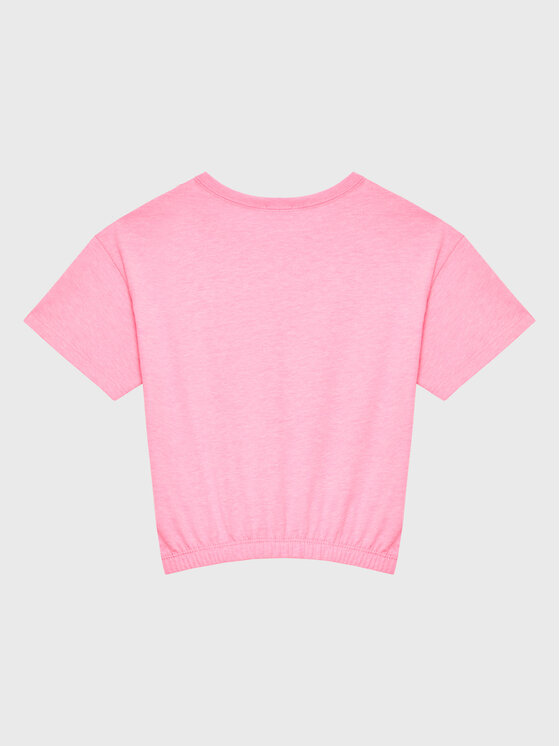 United Colors Of Benetton United Colors Of Benetton T-shirt 37YKC10AU Ružičasta Boxy Fit