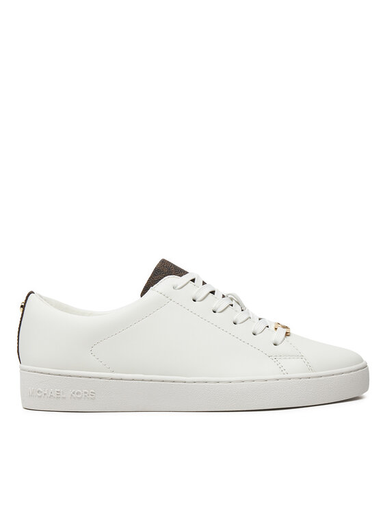 MICHAEL Michael Kors MICHAEL Michael Kors Сникърси Keaton Lace Up 43R4KTFS2L Бял
