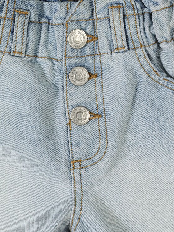 minoti minoti Szorty jeansowe 30SHORT155 Biały Regular Fit