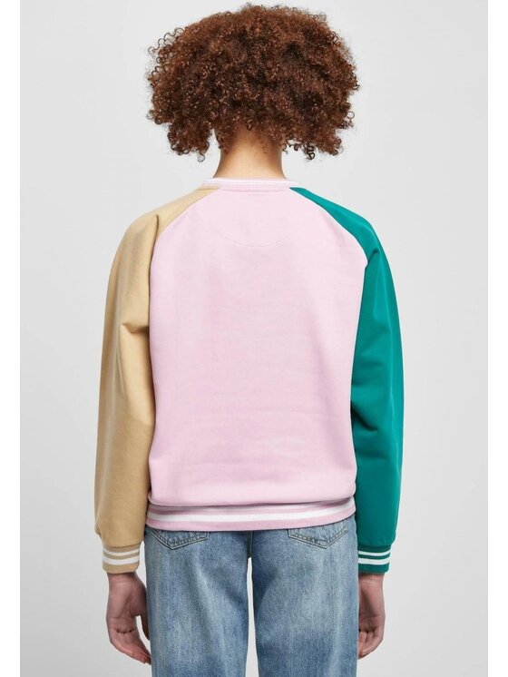 Karl Kani Karl Kani Mikina SERIF BLOCK COLLEGE CREW NECK Barevná Regular Fit