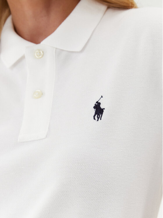 Polo Ralph Lauren Polo Ralph Lauren Rochie de zi Polo Shirt Shop 211799490017 Alb Regular Fit
