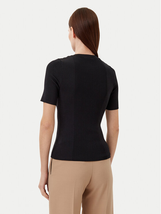 Motivi Motivi Sweater M5876000937N Fekete Slim Fit