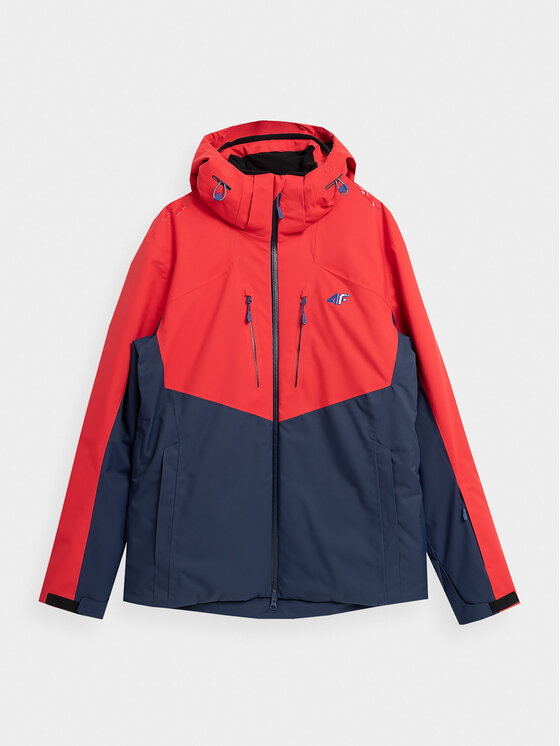 4F 4F Skijacke 4FAW23TTJAM284 Rot Regular Fit