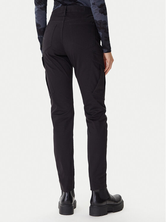 G-Star Raw G-Star Raw Medžiaginės kelnės Judee D24673-E078 Juoda Relaxed Fit