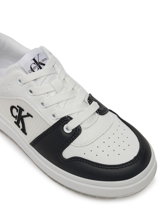 Calvin Klein Jeans Calvin Klein Jeans Снікерcи Low Cut Lace-Up Sneaker V3X9-82093-1697 S Білий