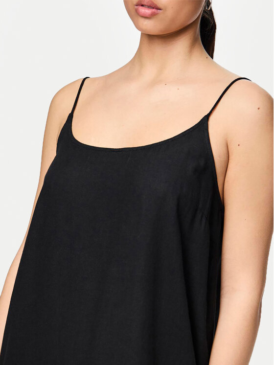 Pieces Pieces Vasaras kleita Pia 17151884 Melns Loose Fit