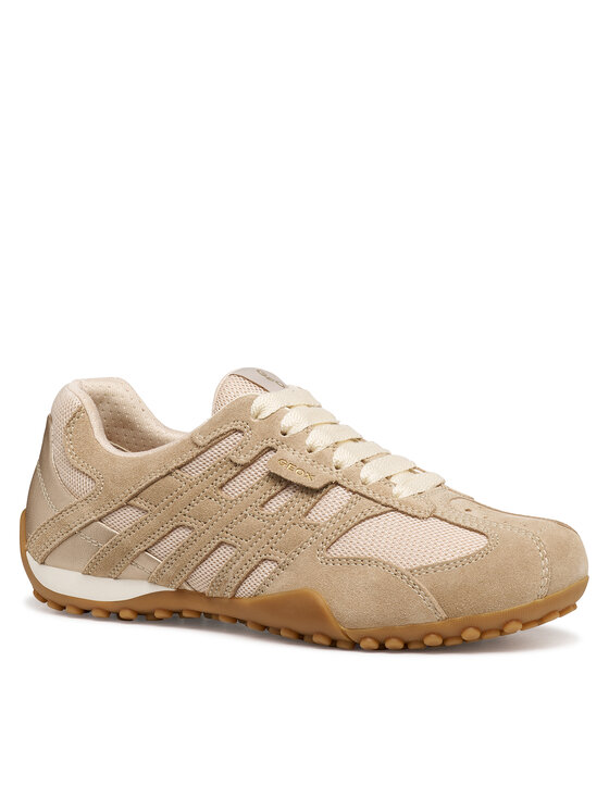 Geox Geox Sneakersy D Snake Original D65B0A 01422 C1S5K Béžová