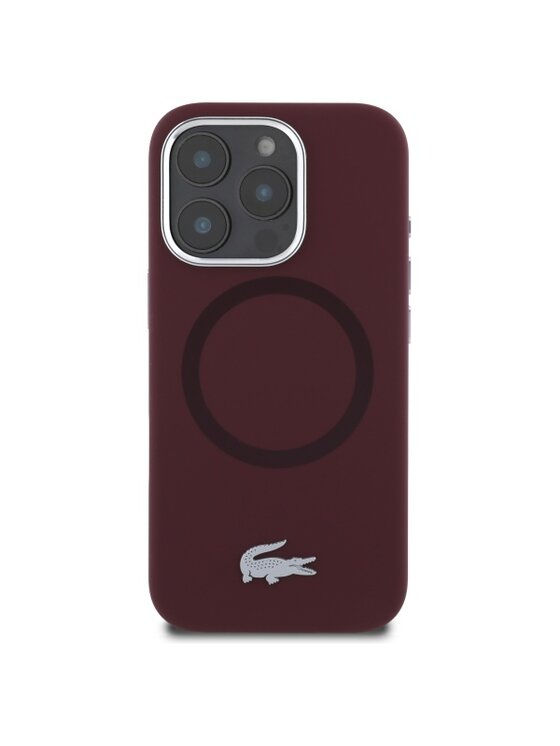 Lacoste Lacoste Etui na telefon Croco Logo Czerwony