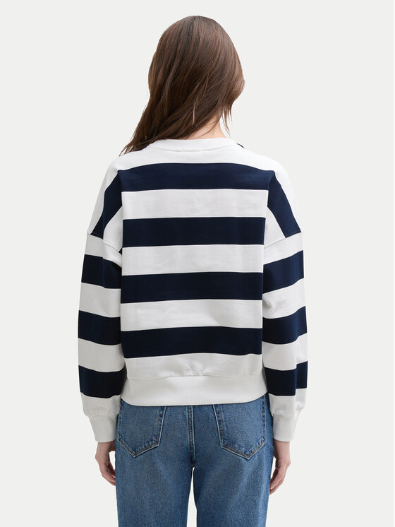 Tom Tailor Denim Tom Tailor Denim Pulóver 1045508 Sötétkék Regular Fit