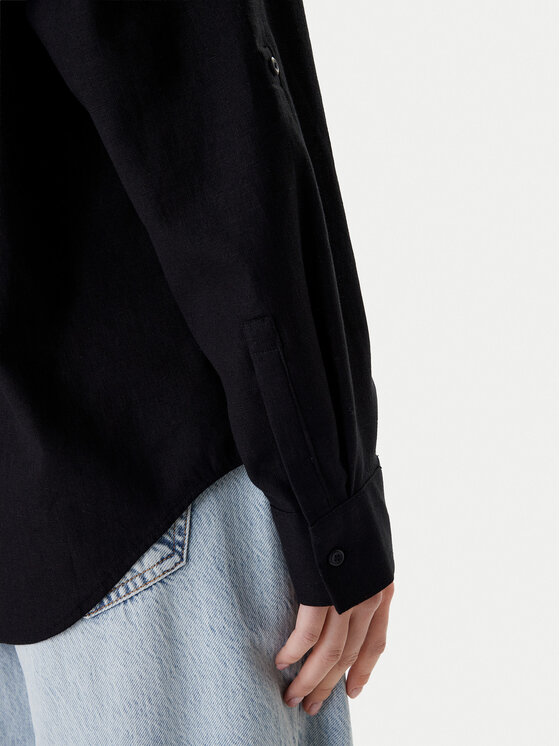 Calvin Klein Jeans Calvin Klein Jeans Риза LV044E195G Черен Regular Fit