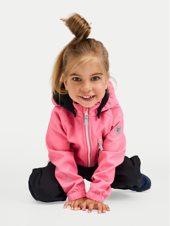 Reima Reima Softshellová bunda Vantti 5100009C Růžová Regular Fit